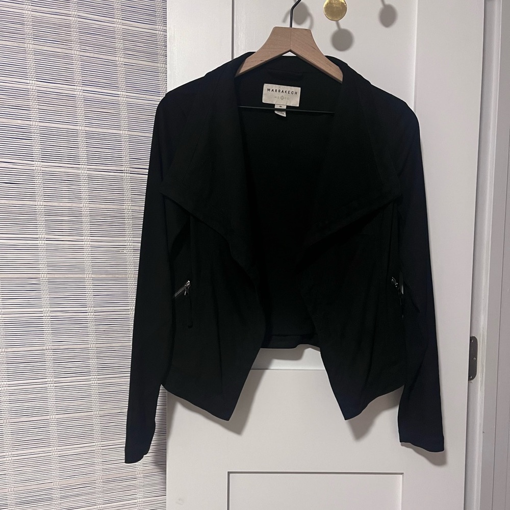 Anthropologie Marrakech black jacket